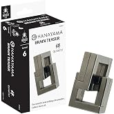 BePuzzled | Quartet Hanayama Metal Brainteaser Puzzle Mensa Rated Level 6, for Ages 12 and Up