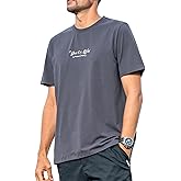 ZVX Men's Pattern Shirt,Los Angeles California Printed Top, Loose Half Sleeved Men's Round Neck T-Shirt Grey XX-Large