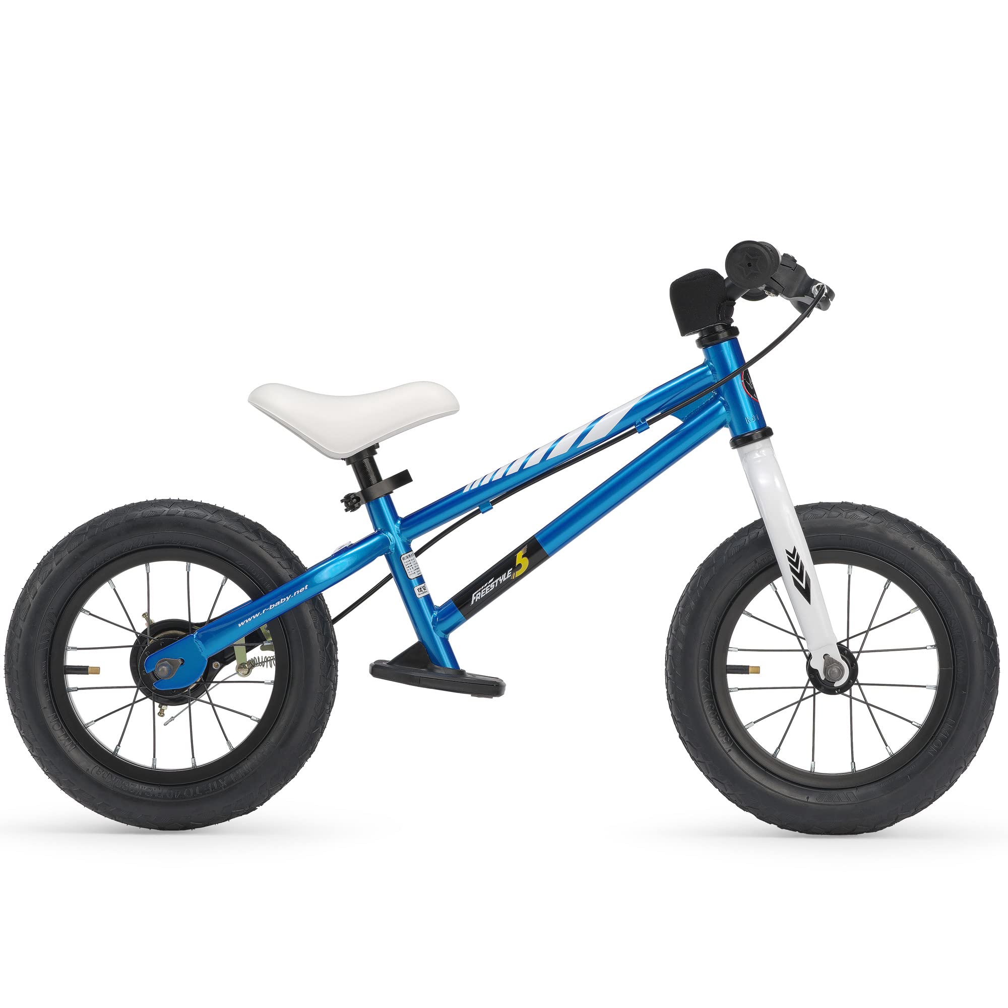 Royalbaby Kids Balance Bike Toddlers Age 2~5 Years Durable Carbon Steel Frame 12 Inch