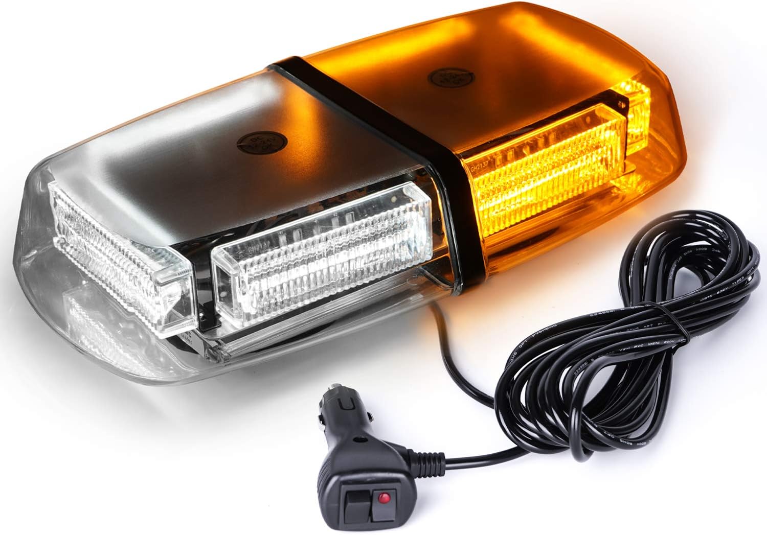 VKGAT 48 LED Roof Top Strobe Lights, Emergency Hazard