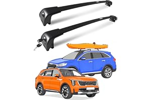 Deepace Roof Rack for Kia Sorento Hybrid 2016-2026 with Flush Rails, 265 LBS Capacity Cross Bars - Anti-Theft Lock - Aerodyna
