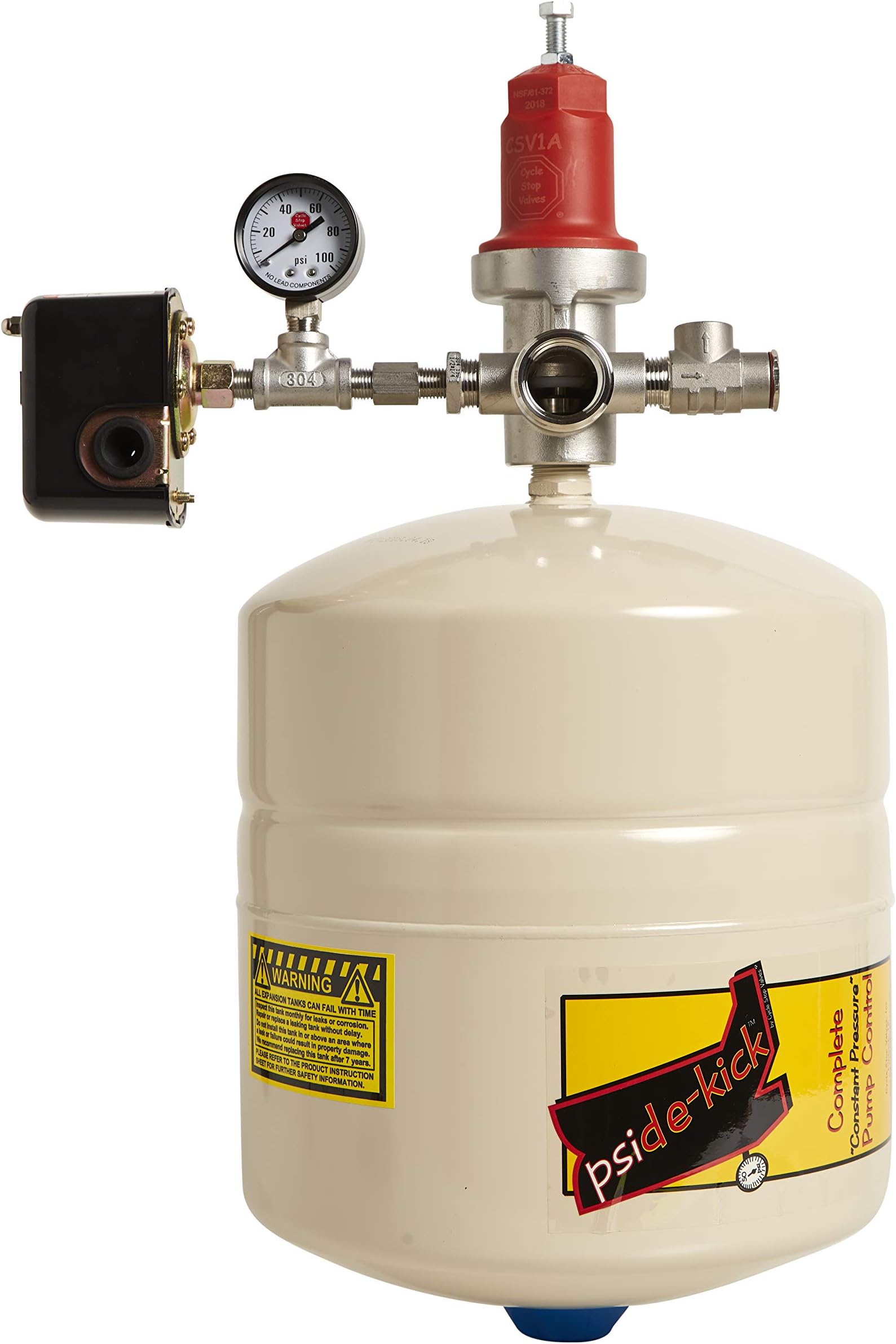 Cycle Stop Valves PK1A Pside-Kick Pressure Tank Kit