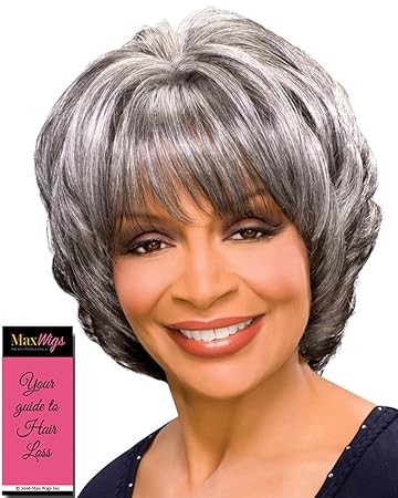 Amazon Com Margaret Wig Color 51 Light Gray Foxy Silver Wigs
