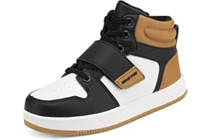DREAM PAIRS Boys Girls High Top Sneaker LilLegends Skyhigh Basketball Shoes