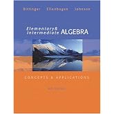 Elementary and Intermediate Algebra: Concepts and Applications