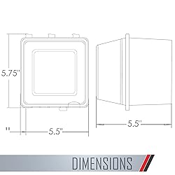 TayMac MM7440C 4.75-in. Deep Outdoor Box, UFAST