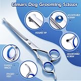 Gimars Heavy Duty Stainless Steel Titanium Pet Grooming Scissors Set view 4