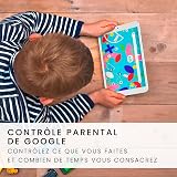 SPC Gravity 3 Mini Kids Tablet 8" HD 4GB RAM 64GB Android 12 Blue USB-C GPS view 3