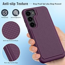 FNTCASE for Samsung Galaxy S23 Case: Dual Layer