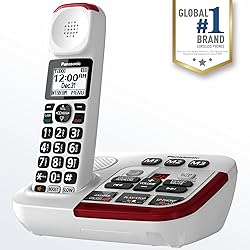 Panasonic 1 Handset Amplified Cordless Phone with