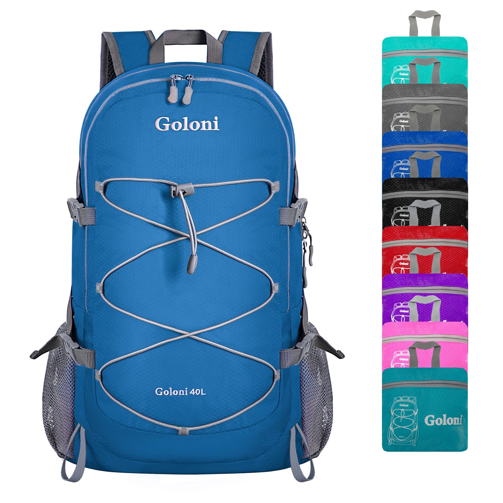 Goloni Ultra Lightweight Packable Backpack 40L