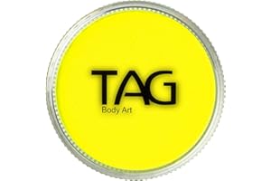 TAG BODY ART TAG Face and Body Paint - Neon Yellow 32gm