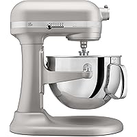 KitchenAid KP26M1XNP 6 Qt. Professional 600 Series Bowl-Lift Stand Mixer - Nickel Pearl