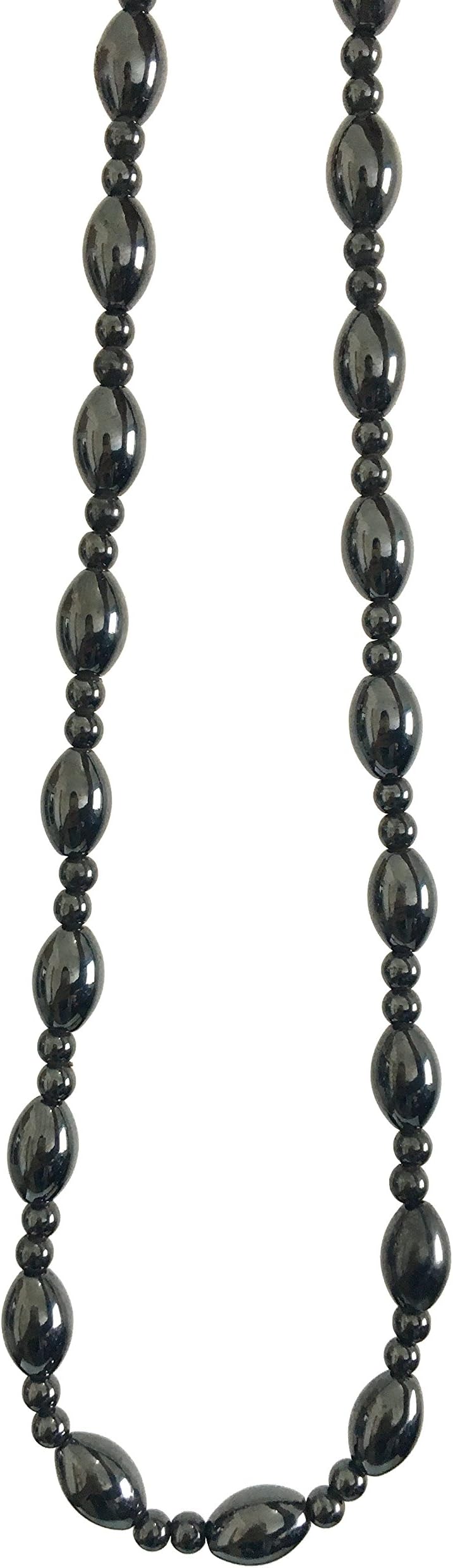 Acupress Hematite Magnetic Stone Nacklace Therapy Healing Jewelry in Multi Styles.