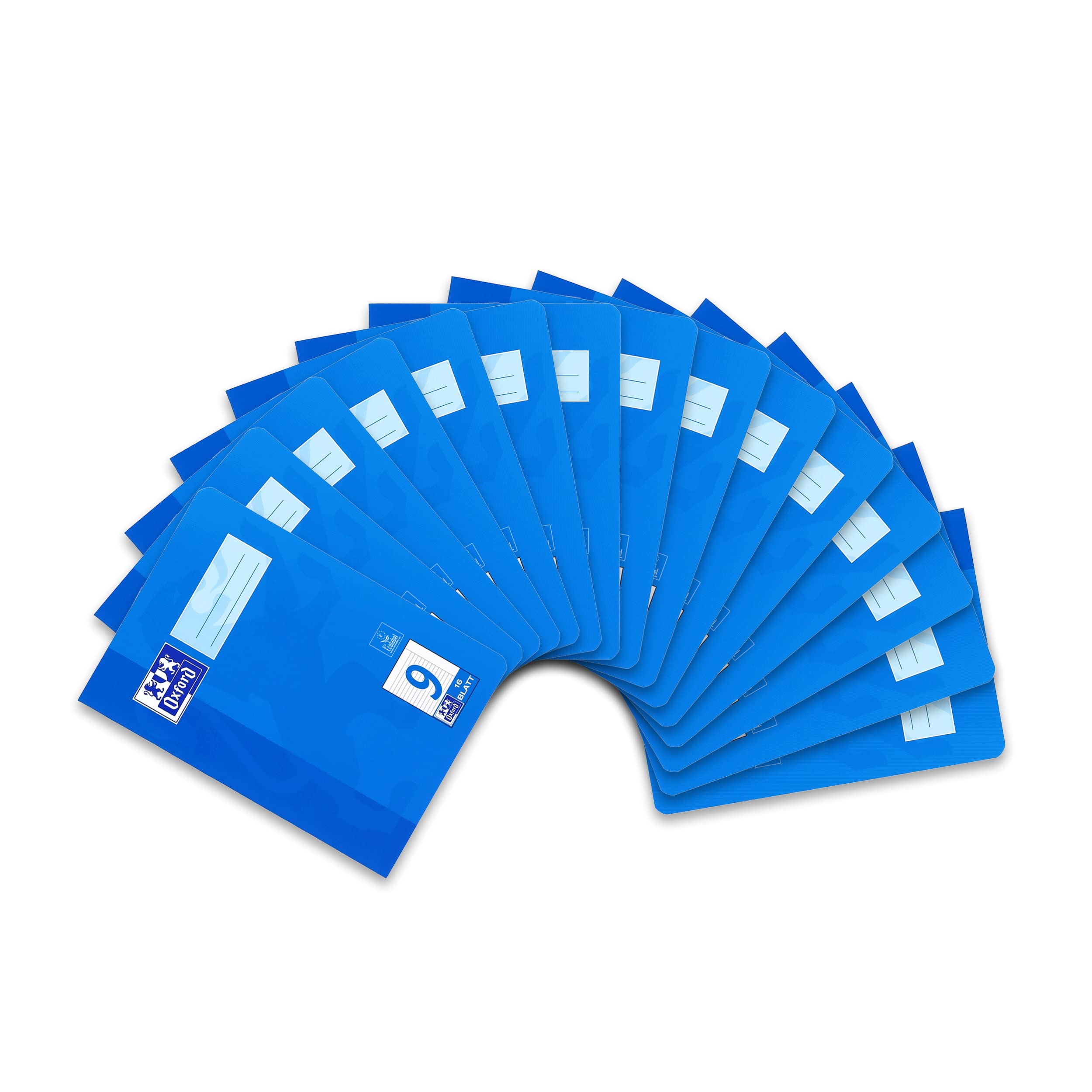 Hamelin Paperbrands Oxford 384501609 School Notepad A5 16 Sheets Line Style 9 Pack of 15