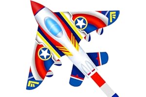 Kaiciuss Delta Kite for Kids & Adults - Easy to Fly Large Single Line Beach Kite with 300ft String Handle Included, Perfect for Beginners, Teens