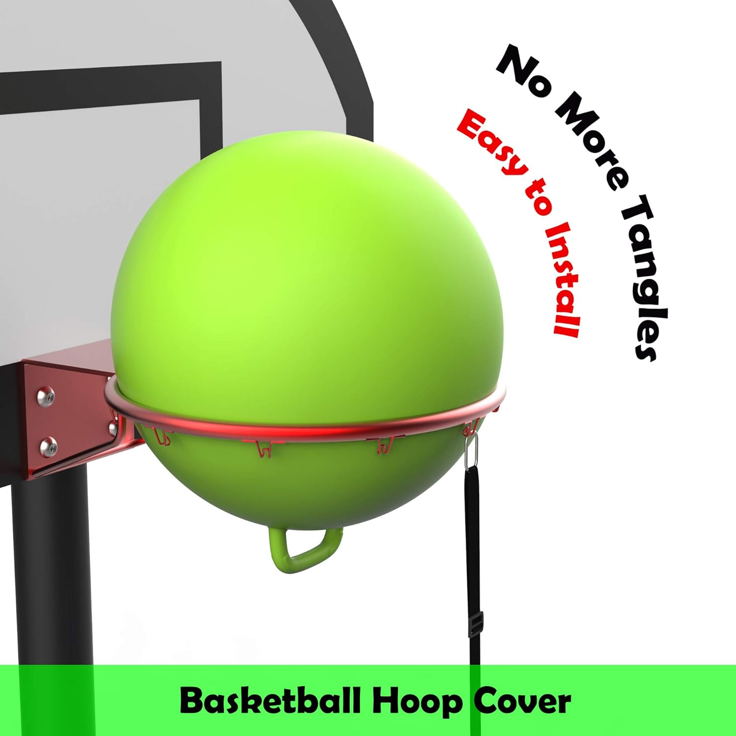 Volleyball Spike Trainer Basketball Hoop - Great Home Training Equipment for Improving Spiking, Jumping and Arm Swing Mechanics - Adjustable Length Ball Holder, Ball Rim Cover, Air Pump, Reaction Ball : Sports & Outdoors