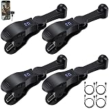 Sabary 2 Sets Auto Clicker for Smart Phone, Fast Screen Tapping Device Auto Tapper Continuous Click Simulation Finger for Games, Live Likes, Flash Deals, Reward Tasks, Plug and Play (Black)