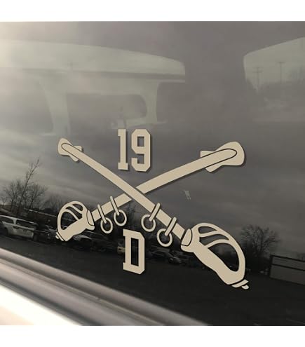4Th Cvlry Regiment Vinyl Sticker Wterproof Decl Kuwit