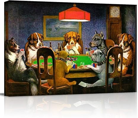 playing card framed wall art