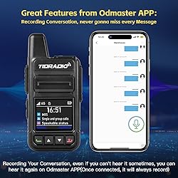 TIDRADIO TD-M15 Global Rapid Walkie Talkies 4G POC