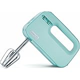 Dash Smart Store Compact Hand Mixer Electric for Whipping + Mixing Cookies, Brownies, Cakes, Dough, Batters, Meringues & More