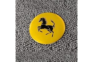 4 PCS Car Center Caps for Ferrari 56mm, Rim Cap Rim Cover Hub Cover Hub Cap Wheel Cap Wheel Center Cover Hub Centre Cap Wheel