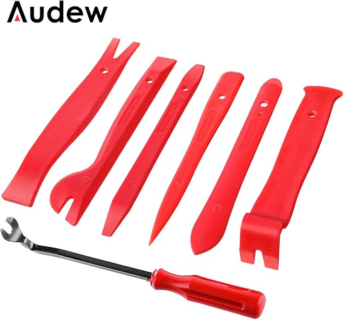 Audew Car Removal Tool Set, Car Upholstery Tools with Clip Pliers