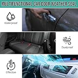 Jobon Car Door Seal Self Adhesive Weatherstripping D-Shape 15x15mm 12M view 7