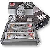 Shilajit Honey Sticks – Himalayan Resin Blend with Raw Honey | 15 Sachets (15g Each) – Natural Wellness & Traditional Support