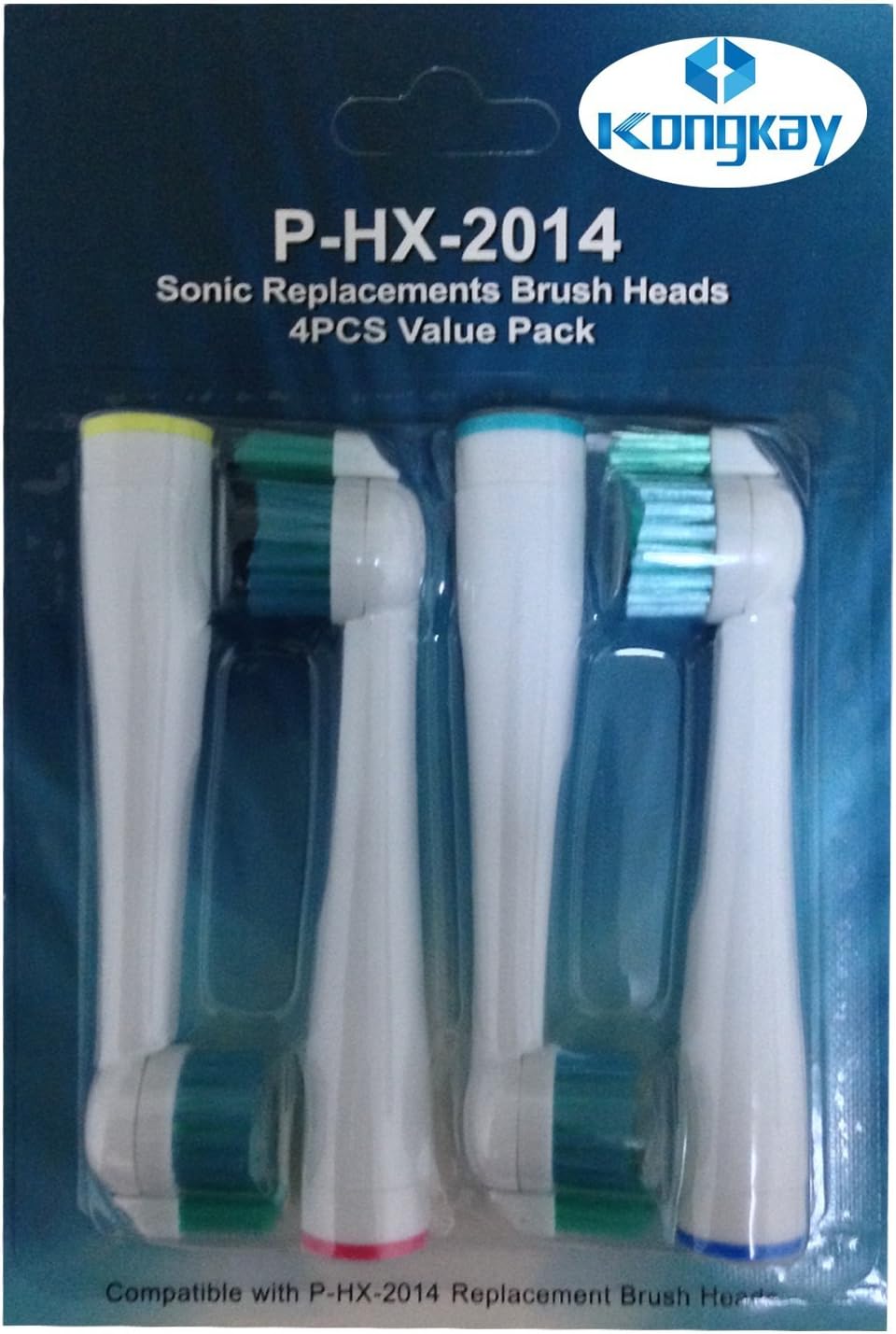 Kongkay® KongKay® 4 PCS HX2014 la cabeza de cepillo de dientes ...