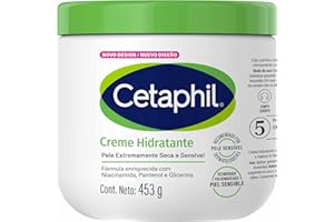 Creme Hidratante Corporal para Pele Seca e Sensível Cetaphil 453g - Hidratação 48h