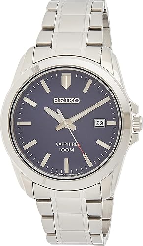 Seiko Mens Quartz Watch, Analog Display and Stainless Steel Strap SGEH47P1  price in UAE | Amazon UAE | kanbkam