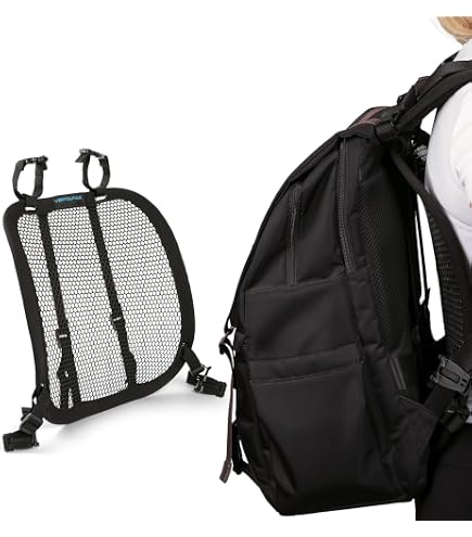ZRSCHYG Hiking/Hunting Backpack Frame, Aluminum External Frame Backpack, Lightweight & Foldable 28.7 x 14.6 x 9.8 inches (black) : Sports & Outdoors