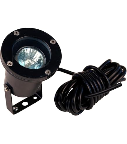 Cheopha LED Pond Light – 12V Underwater Spotlight With Replaceable 4W MR16 Bulb, Warm White, For Fountains & Gardens