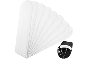 Gejoy Hat Sweat Liner 30 Pcs Hat Sweat Protector Disposable Cap Sweatband for Women Men Golf Baseball
