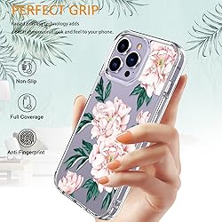 LUHOURI for iPhone 15 Pro Max Case with Screen