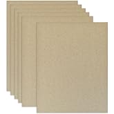 20 Pack Heavy-Duty Chipboard Sheets 8.5 x 11 Inch, 40PT Thick Kraft Boards | 1mm Chipboard for Book Covers, Binding, Scrapbooking, Photo Backing and DIY Craft Projects