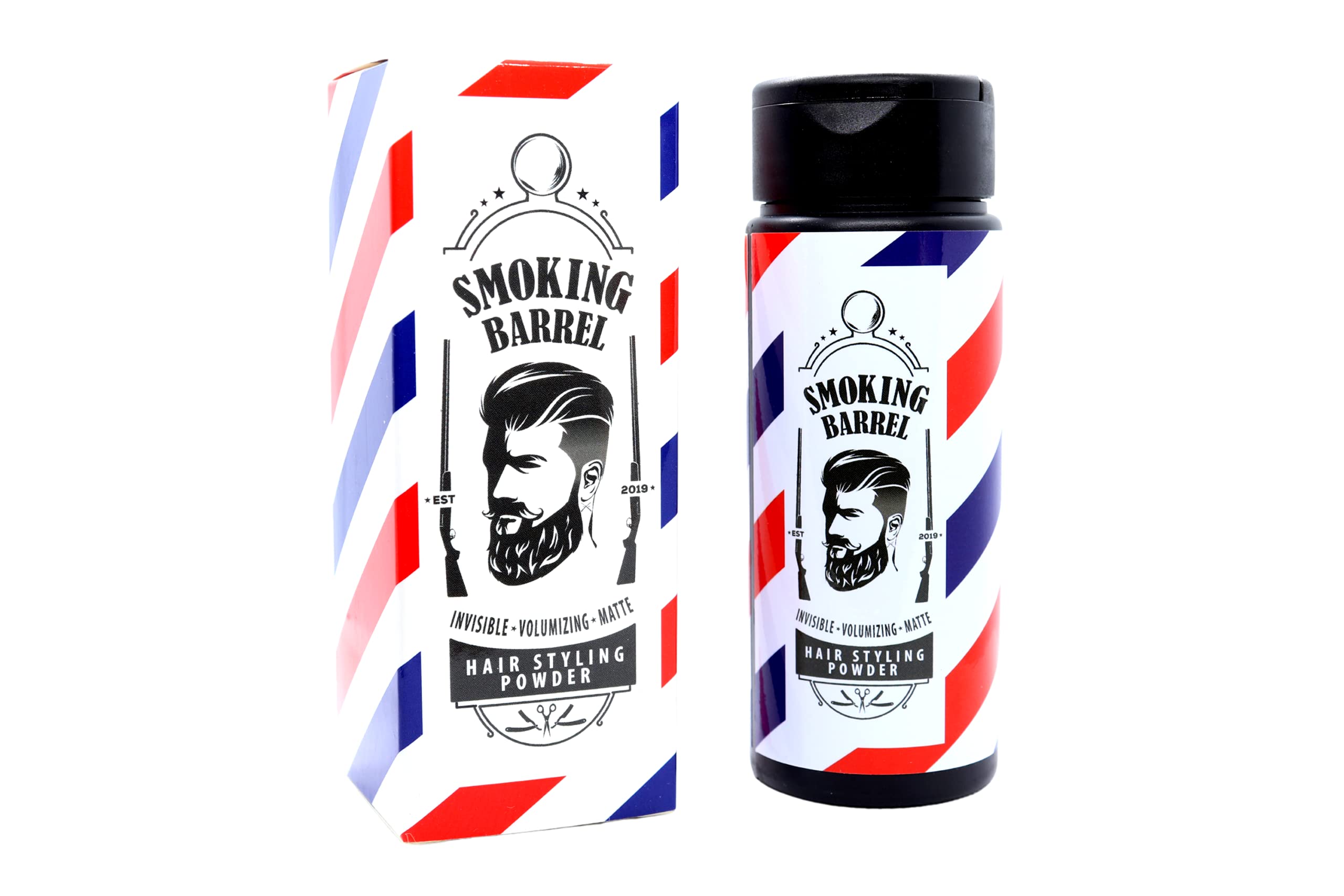 Smoking Barrel - Hair Styling Powder - Volumizing - Texture - Matte - Natural Finish, 25g, Pack of 1