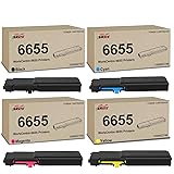 6655 Toner Cartridge High Yield 106R02744 106R02745