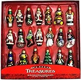 Kurt Adler Petite Treasures Glass Ornament Set, 20-Piece
