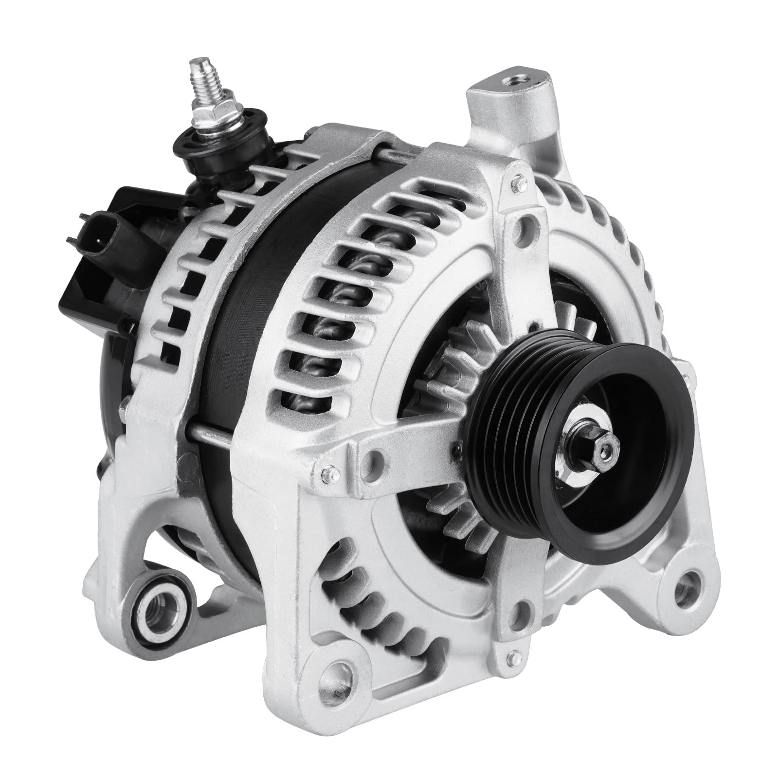 Photo 1 of New Alternator Fit for Jeep Wrangler 3.8L 2007-2008, Fit for Dodge Grand Caravan/Town & Country 3.3L 3.8L 2008-2010, Fit for Volkswagen for Routan 3.8L 2009 2010, 04801304AA, 4801304AA, 421000-0700