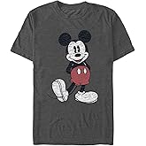 Disney Men's Full Size Mickey Mouse Distressed Look T-Shirt