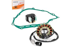 ZOZOYE Stator & Starter Relay Gasket for Yamaha Rhino 700 YXR700F Viking 700 YXM700 YXC700 2014-2018