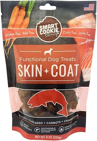 dehydrated salmon skin for dogs