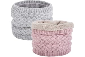 EPEIUS Kids Winter Scarf,Polar Fleece Neck Warmer for Boys & Girls,Soft Thermal Infinity Scarf for Cold Weather Outdoor