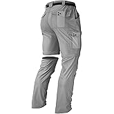 Men's Hiking Convertible Zip Off Pants Outdoor Waterproof Quick Dry Lightweight Fishing Safari Travel Cargo Work Pants