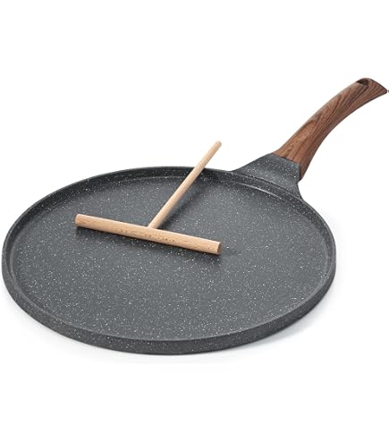 Iron Tawa Cooking Utensil - 9 Inch Chapati Roti Maker With Handle, Indian Kitchen Cookware By Suriyavansham