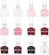TOMICCA Nude Pink Nail Polish 15ml Quick Dry Long Lasting Chip Resistant view 6