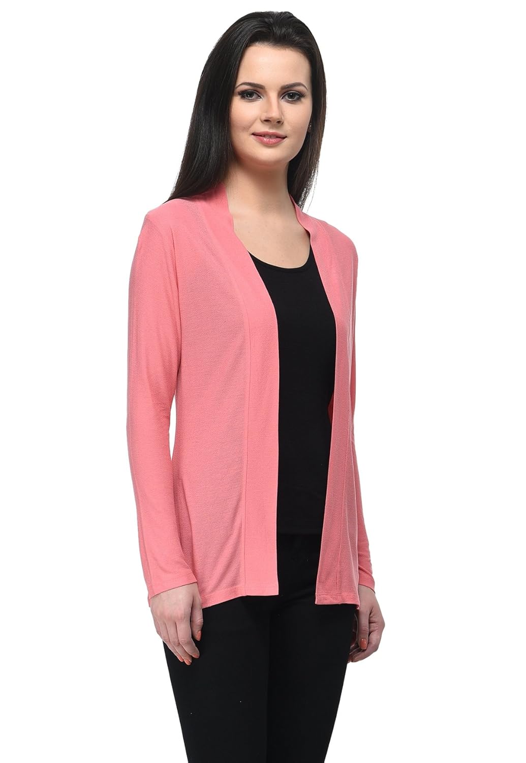 frenchtrendz women viscose crepe shrug